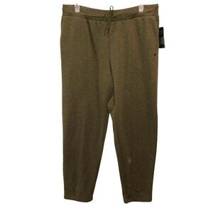 New Russell Green Regular Relaxed Fit Pull On Premium Fleece Pants Size XL 40 42